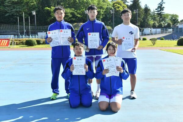 自転車個人各種目の優勝者