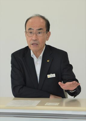 「安全第一で対応する」と話す高井社長
