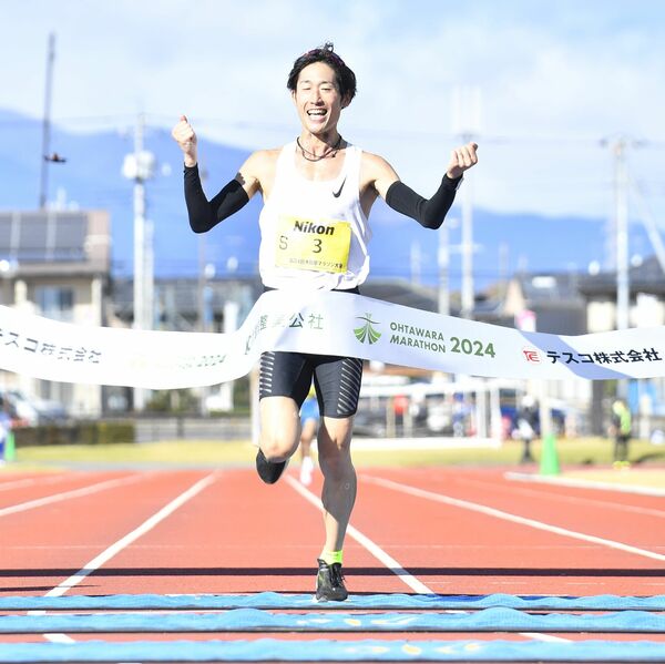 マラソン男子を２時間19分57秒で初制覇した蜂須賀＝大田原市のＤＩ　ＳＴＡＤＩＵＭ
