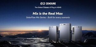 Zendure、欧州で「SolarFlow Mix Series」を発…