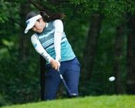 仲宗根澄香、連日の65で首位