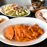 うまみ凝縮の逸品　渡り蟹のトマトクリームソース　Osteria kid…