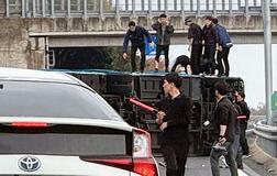 茨城・常磐道で奈良県警バス横転