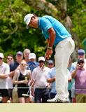 米男子ゴルフ、松山は暫定37位