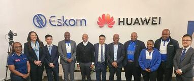 Eskom、Huaweiと提携して近代化センターを開設、南アフリカのデジタル電力の未来を照らす