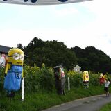 手作りかかし、旧参道沿いにずらり　下野星宮神社で「祭り」