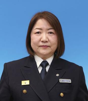 　川口市消防局の消防長に就任する鈴木亜弥子氏