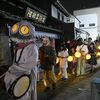 蔵の街に妖怪ぞろぞろ　化け猫やキツネ…100人仮装して「百鬼夜行」