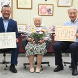 12月で100歳、上三川の上野さん　「県民の誇り」福田知事が祝意