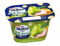 「明治ブルガリアヨーグルト 果実Special 洋梨ミックス／フルーツバリエ」 9月30日／10月7日新発売（全国）
