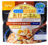 レンジ+(プラス) シリーズ アルファ米 アレルギー対応五目ごはん 新発売