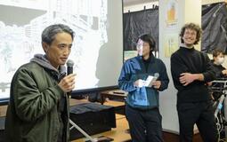 遺構保存訴える男性映画化