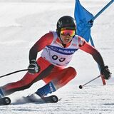 金子（今市）堂々の連覇　横尾彩（日大）初Ｖ　スキー大回転・国体栃木県予選