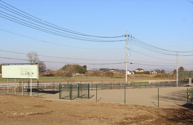 市が試験運用するドッグラン