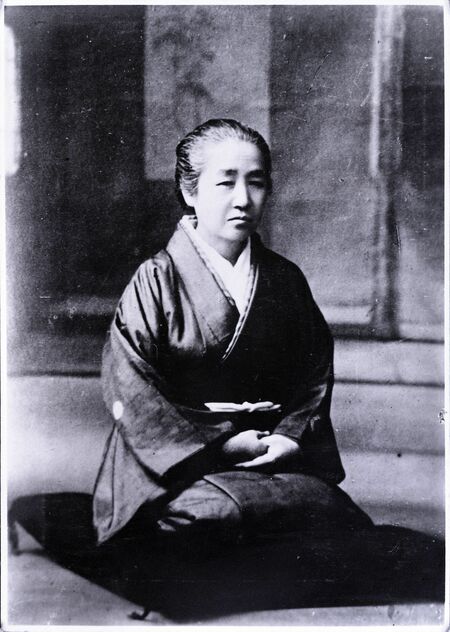 晩年の大関和の肖像写真（医療法人知命堂病院提供）