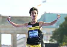 赤崎、自己新２位で五輪選考会へ