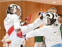 空手県少年錬成大会　男子組手４年・猪越（足利・青空塾）が初の栄冠