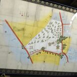 真岡・鹿島神社、江戸時代の絵図公開　「地域の歴史に関心を」　近くの公民…