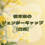 栃木県庁の大卒程度採用の男女比は？　県職員の育休取得率の格差は？　行政分野の男女平等度を見える化