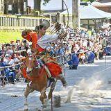 ４年ぶりに美技披露　日光東照宮で流鏑馬神事【動画】