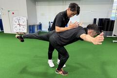 体幹強化でフォーム安定