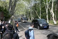 台湾野党主席、孫文の墓訪れる