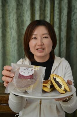 新作のどら焼き