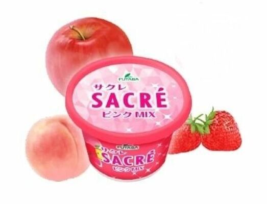 新フレーバーとして商品化が決まった「サクレ　ピンクＭＩＸ」