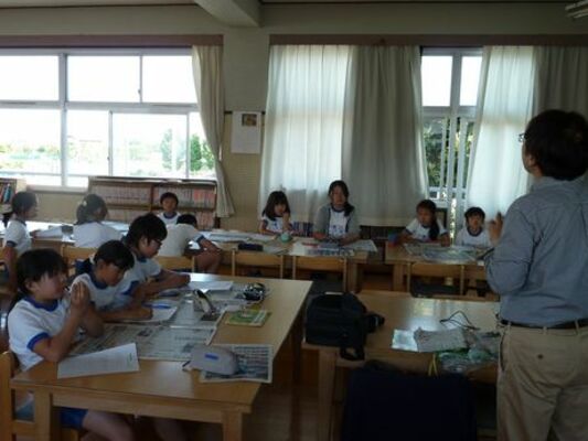要約のこつ学ぶ／栃木市大平南小