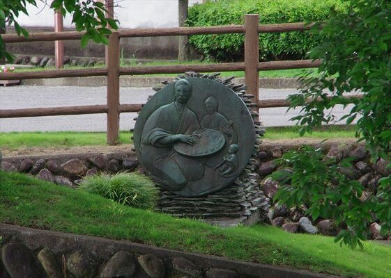 町が復元することを決めた「ロマンの碑」