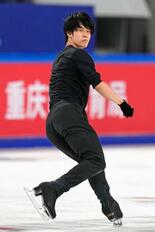 山本、練習で４回転２種類着氷