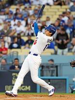 ＰＯ開幕、大谷が先頭打者本塁打