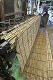 栃木でよしず作り最盛期