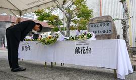 広島土砂災害１１年で犠牲者追悼