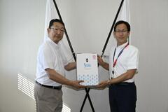 ＰＦＡＳ除去へ 市に浄水器寄付