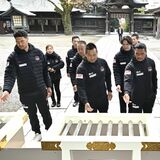 ラグビー・ホンダヒート、宇都宮で初の必勝祈願 新シーズンはグリスタでホーム戦も