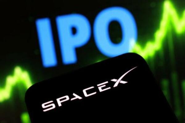 　スペースＸのロゴ（ロイター＝共同）