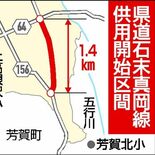 塩谷、高根沢の県道　新設２区間、月内開通へ