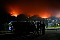 岩手の山林火災で初の通信網開放