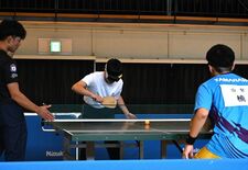 宇都宮で関東盲学校卓球大会　１都５県の30人が熱戦