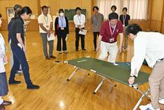 避難所運営方法 出水期控え確認 