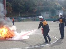 消火技術の向上へ競技会