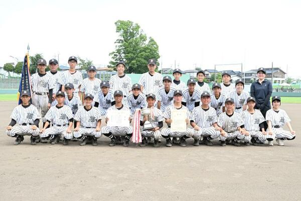 軟式野球優勝の若松原