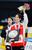 　女子１００メートル平泳ぎで優勝した鈴木聡美＝東京アクアティクスセンター