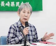 長崎被爆者らＮＰＴ会議から帰国