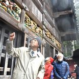 日光東照宮の彫刻を“深掘り”　解説ツアー、関係者が予行　旬旅倶楽部など…