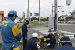 震度６強想定し機能移転訓練 