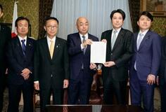 企業献金規制法案を再提出