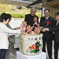 那珂川町馬頭広重美術館、大規模改修終え25年前の輝き取り戻す　設計者の隈研吾さん「これからも世界中の人に」