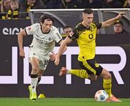 ボルシアＭＧ町野は後半途中から